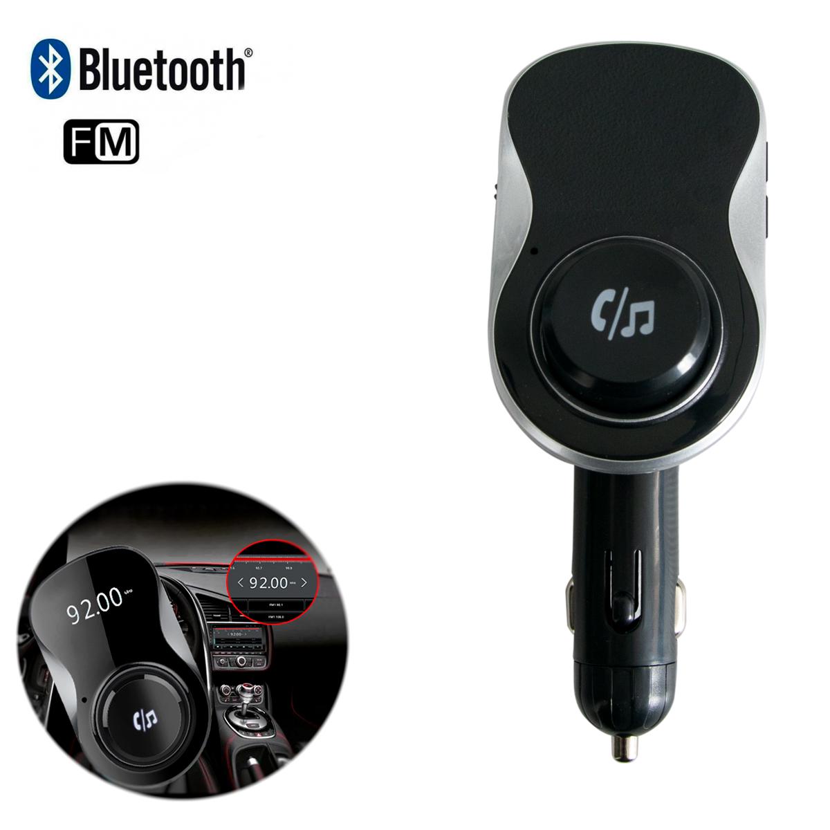 Трансмітер CAR78 Bluetooth для авто Чорний/Сірий (1009347-Black) - фото 2