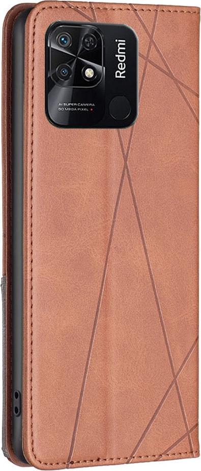 Чехол книжка SHLab Prisma Xiaomi Redmi 10C Brown (36308-30) - фото 2 Чехол книжка SHLab Prisma Xiaomi Redmi 10C Brown (36308-30) - фото 2