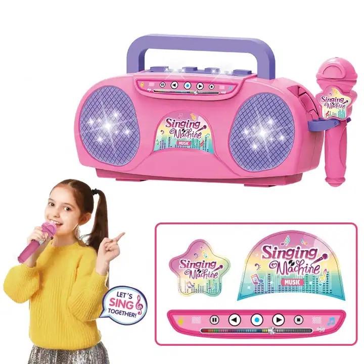 Магнитофон с микрофоном 5802A детский - фото 2 Магнитофон с микрофоном 5802A детский - фото 2