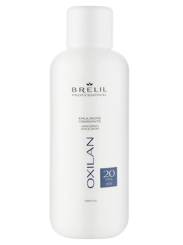 Окислительная эмульсия Brelil OXILAN 20vol 6% для профессионального окрашивания волос 1000 мл (54861)