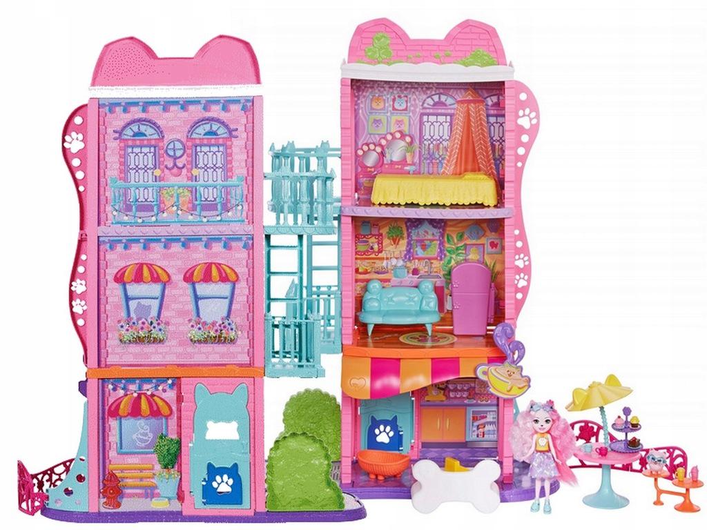 Игровой набор Enchantimals City Tails Таунхауз из кафе (HHC18) Игровой набор Enchantimals City Tails Таунхауз из кафе (HHC18)