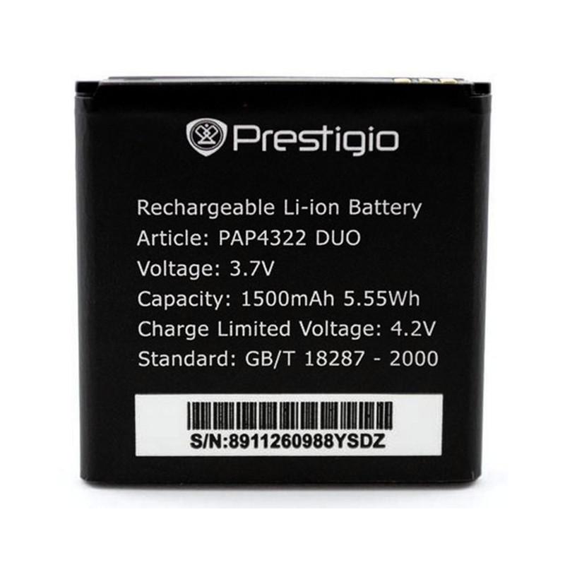 Акумуляторна батарея Prestigio PAP4322 для MultiPhone 4322 Duo