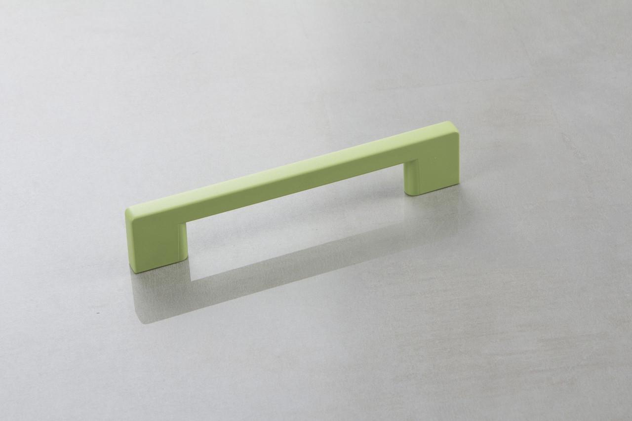 Мебельная ручка Poliplast РП-22/128 Зеленый светлый матовый (16306)