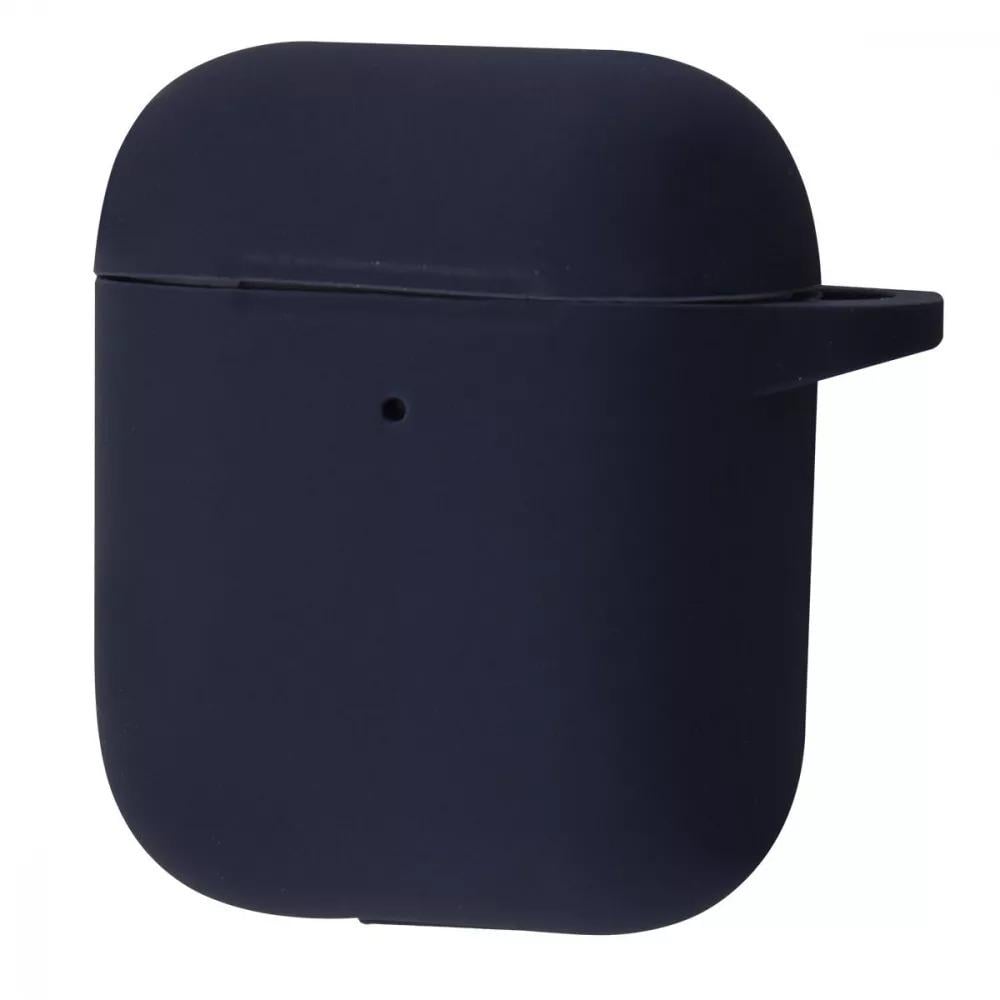 Чохол для навушників PRC Silicone Case New for AirPods 1/2 Midnight Blue (14069882)