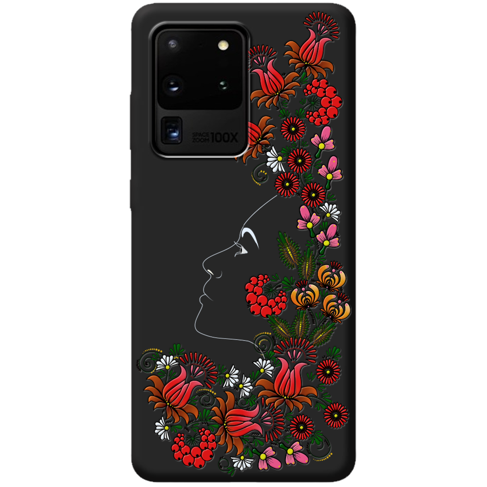 Чохол Boxface Samsung G988 Galaxy S20 Ultra 3D Ukrainian Muse Чорний силікон (38878-bk64-44015)