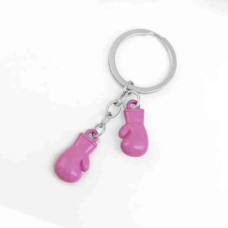 Брелок для ключей GDragon Home Боксерские перчатки металл Розовый (99_5_0_8)