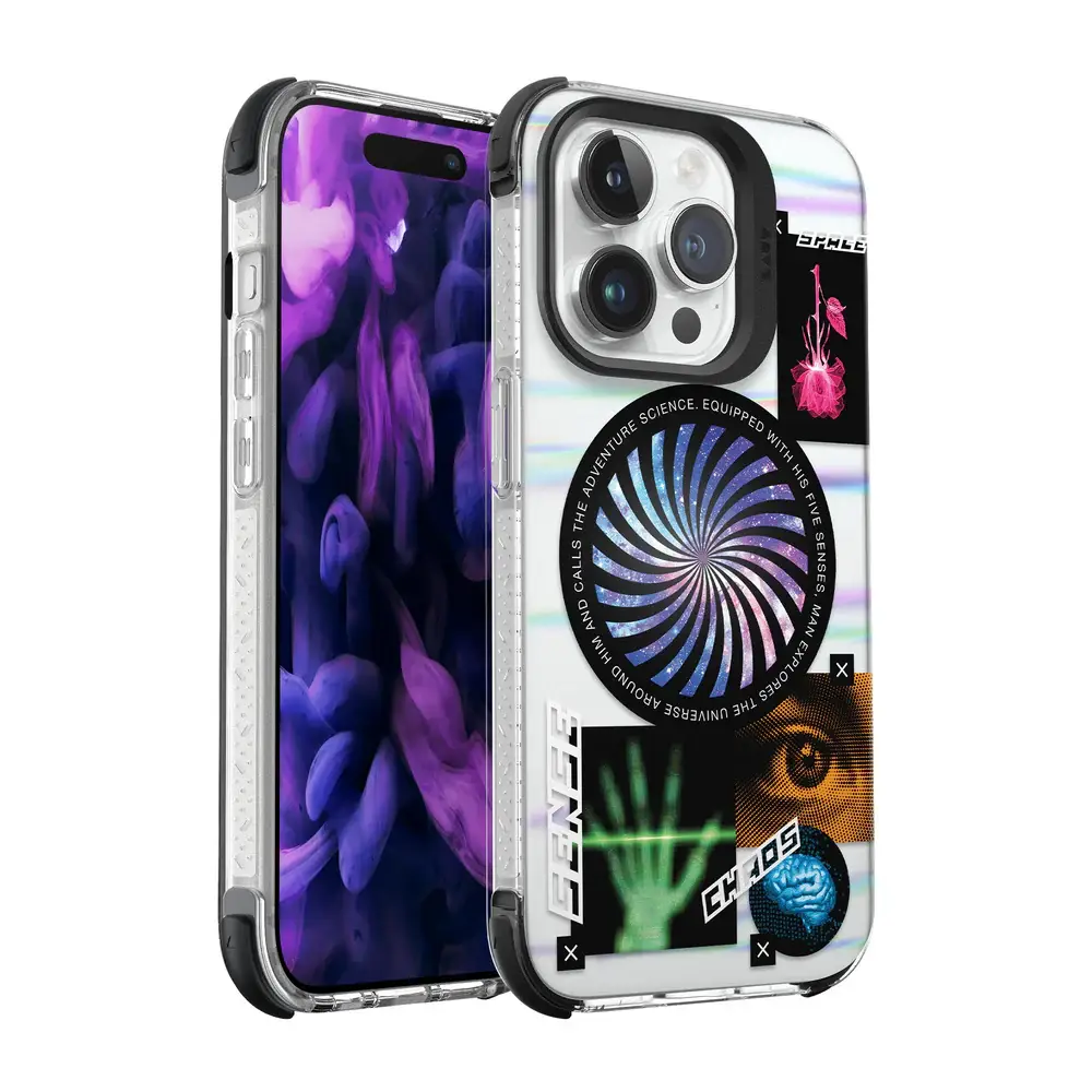 Чехол накладка LAUT Case with MagSafe for iPhone 15 Pro Max Pop Cosmic (L_IP23D_POP_CO)