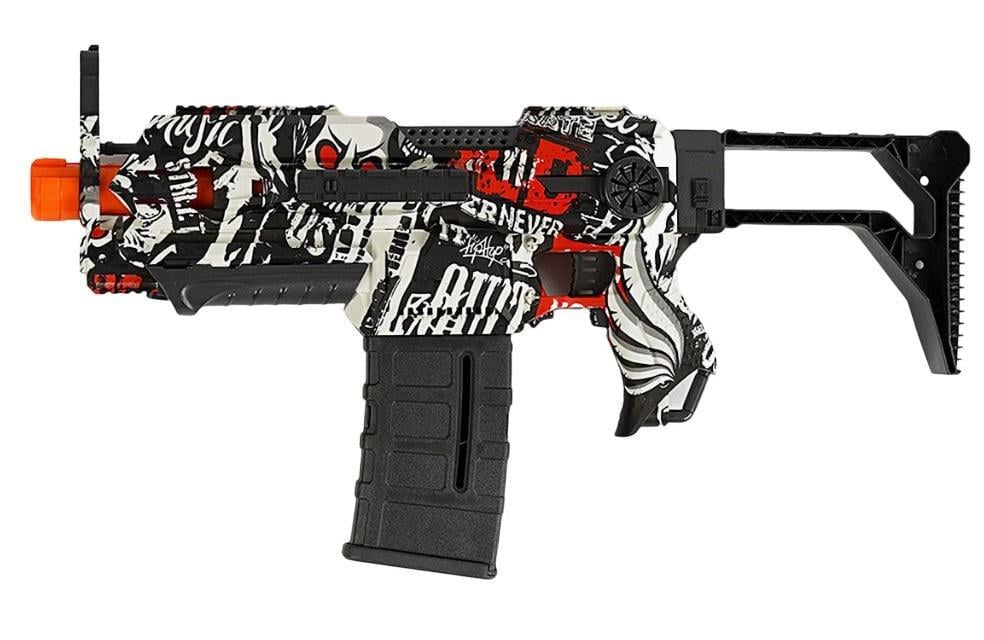 Автомат іграшковий Blaster Shots автоматичний/на батарейках/20 патронів/мішень Multicolor (159784)