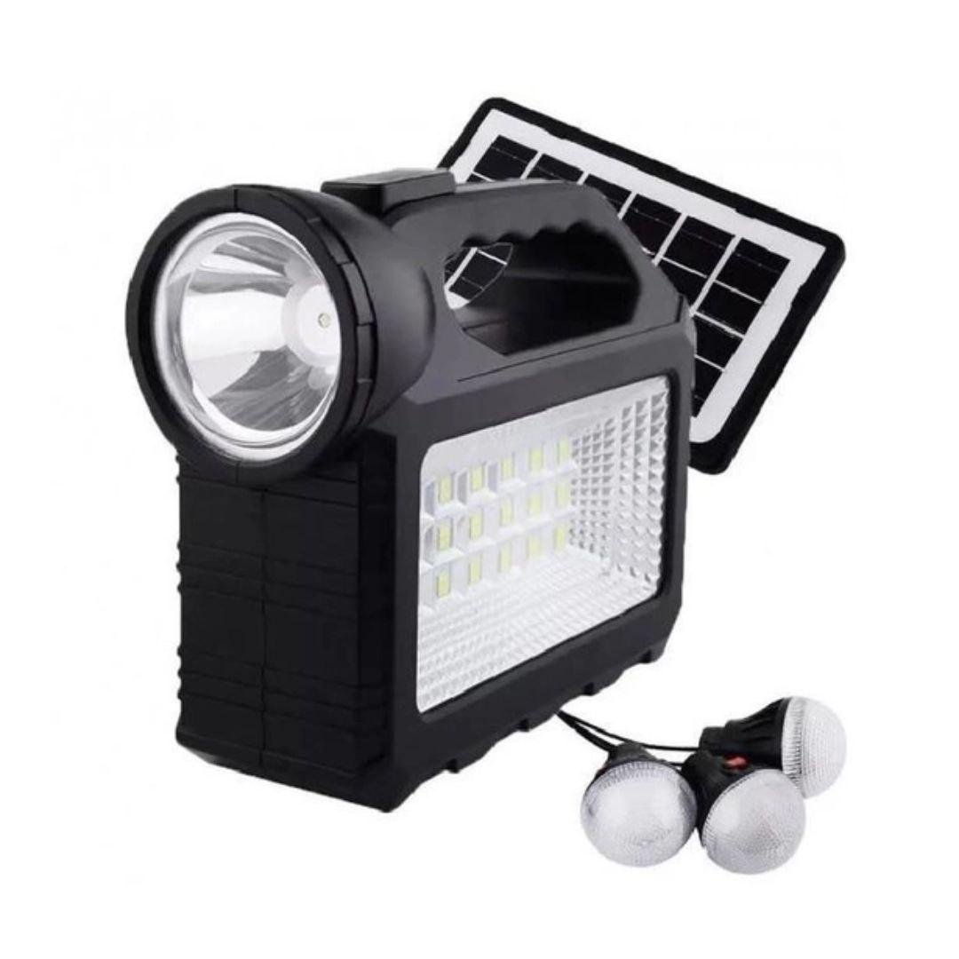 Фонарь с солнечной панелью и лампочками GDlite GD 101