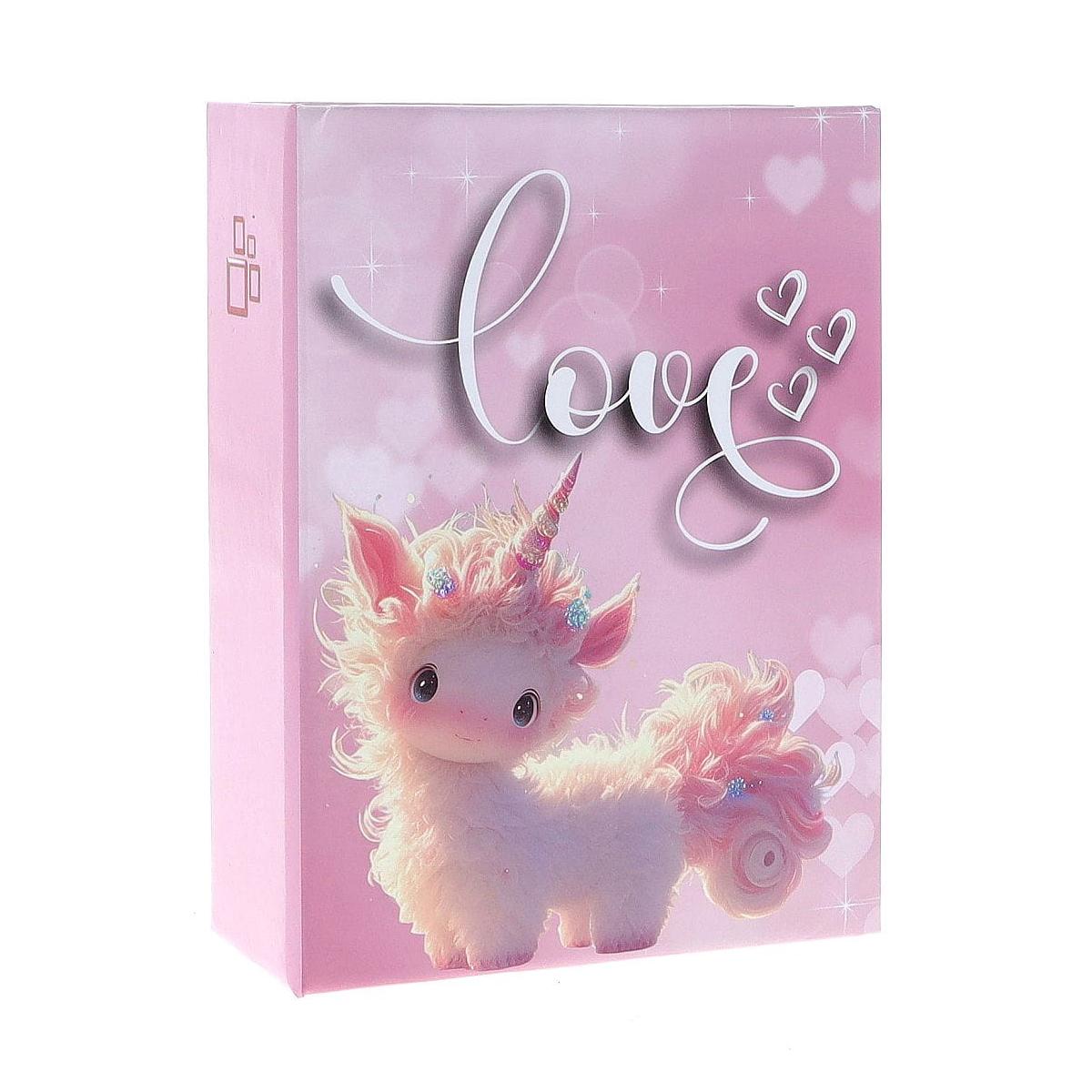 Фотоальбом Gedeon DPH46100 HEART LOVE 10x15 см 100 фото Pink