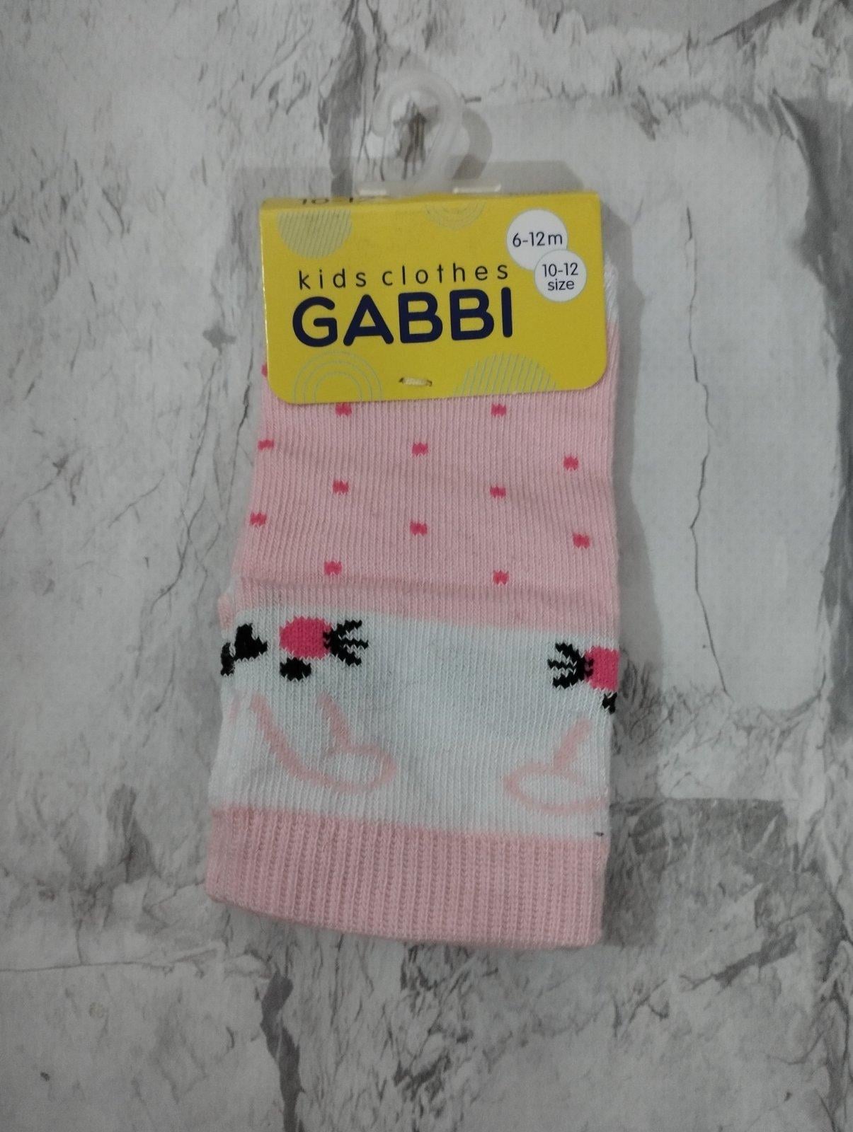 Шкарпетки для малюків GABBI р. 10-12 Рожевий (0409)