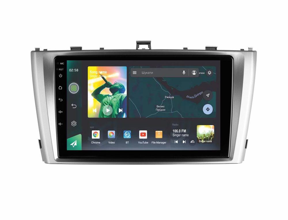 Автомагнітола штатна Sigma X9464 4/64 GB для Toyota Avensis 3 2008-2015 9" (AR-72078)