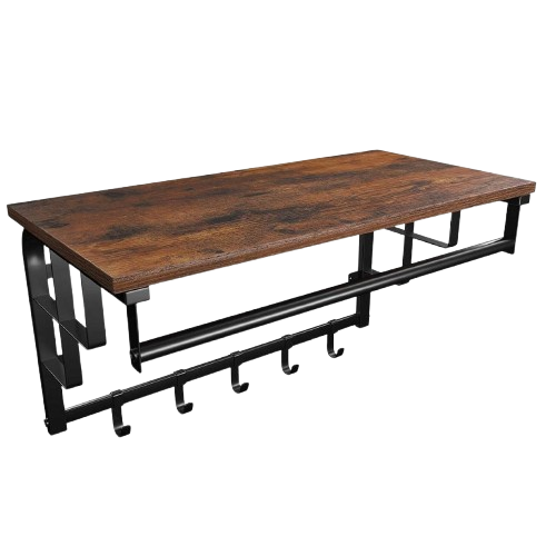 Вешалка для одежды настенная Just Home 321 Коричневый (21321465)