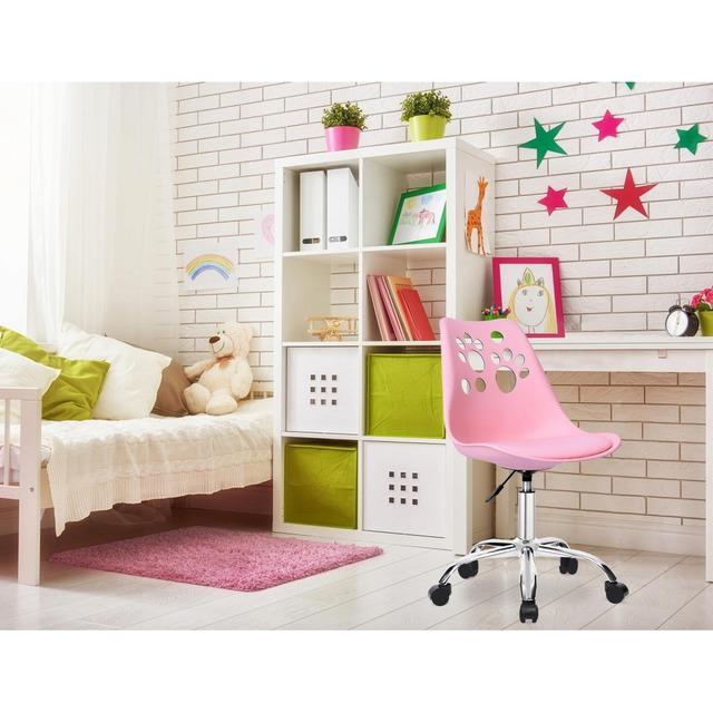 Кресло компьютерное офисное Bonro B-881 Розовый (4230017) - фото 8