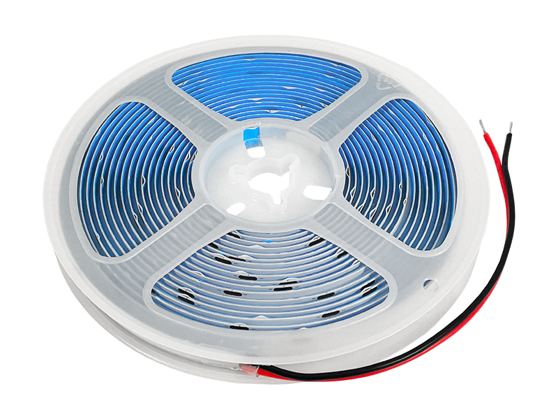 Світлодіодна стрічка MTK COB 320 LED 8 мм 24 В 9 Вт IP20 Зелений (7718)