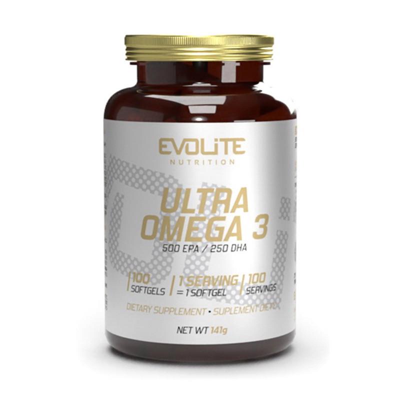 Рыбий жир Evolite Nutrition Ultra Omega 3 500/250 100 капс. (22221-01)