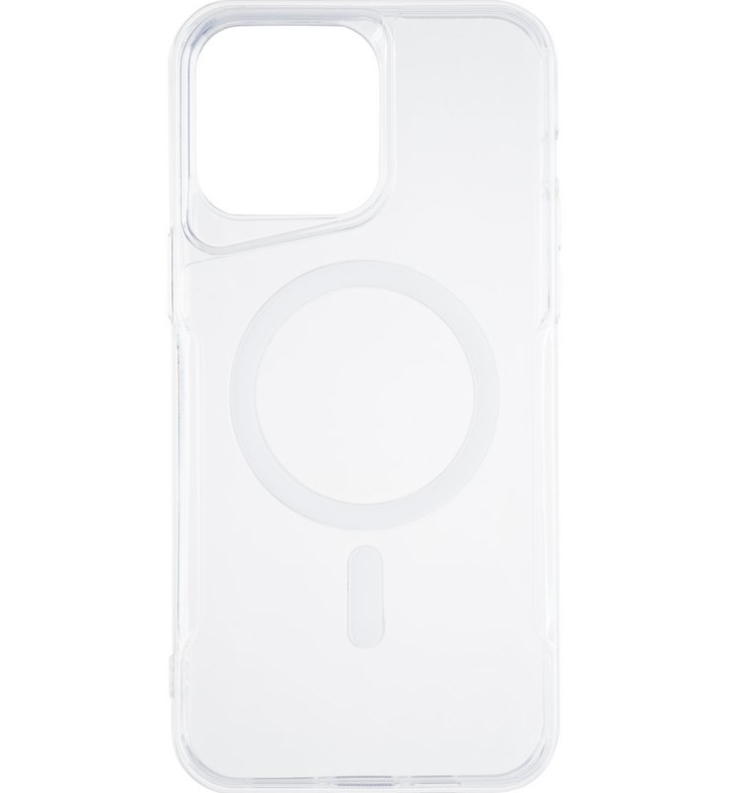 Чехол Crystal Silicone (MagSafe) для iPhone 13 Transparent
