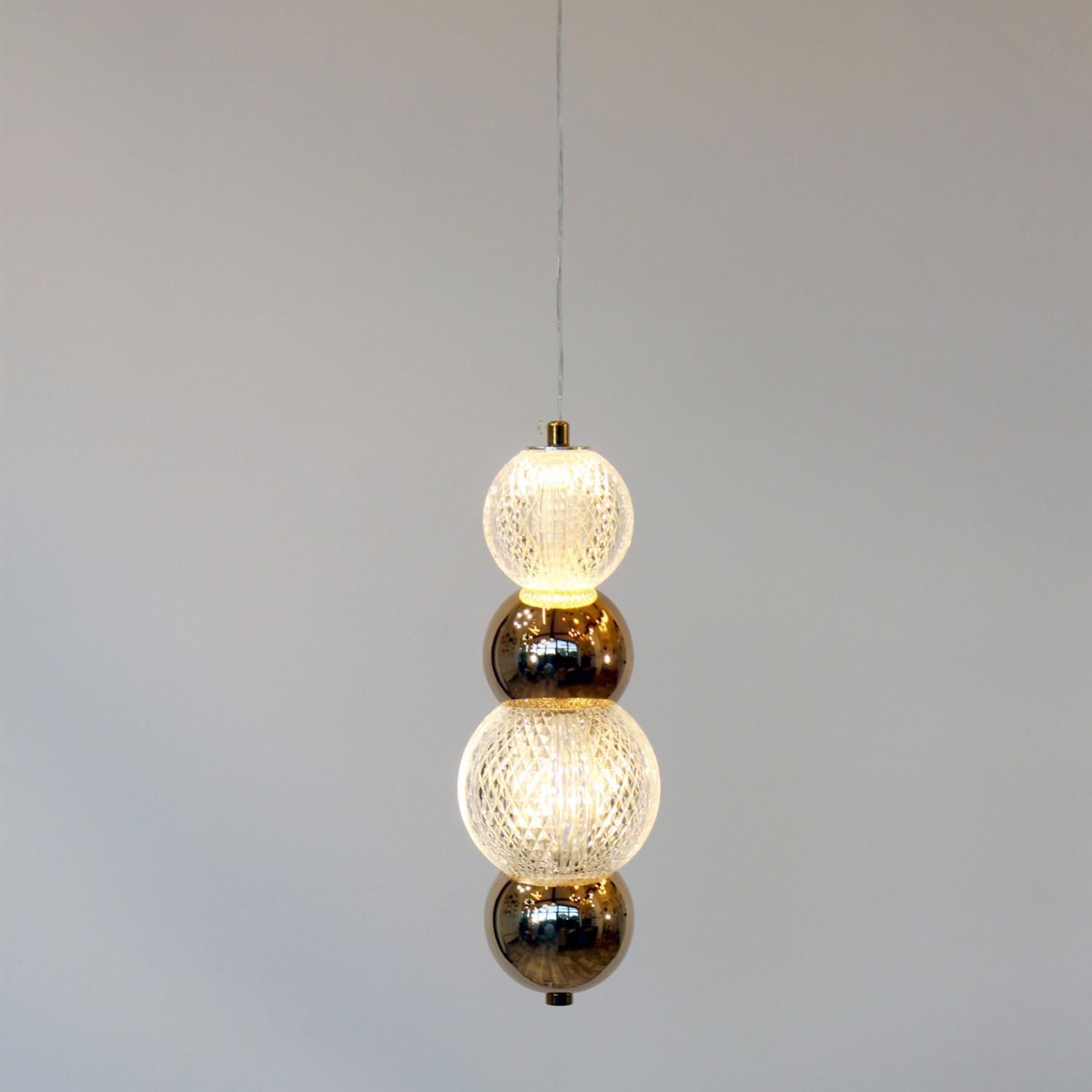 Подвесний светильник Friendlylight Langdon PL2 Gold FL3178