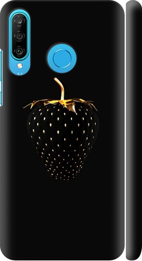 Чехол на Huawei P30 Lite Черная клубника (3585m-1651-42517)