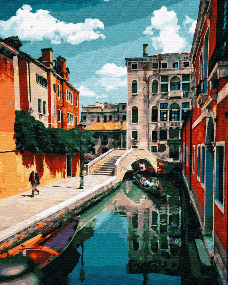 Картина по номерам Brushme Улица Флоренции (GX32314