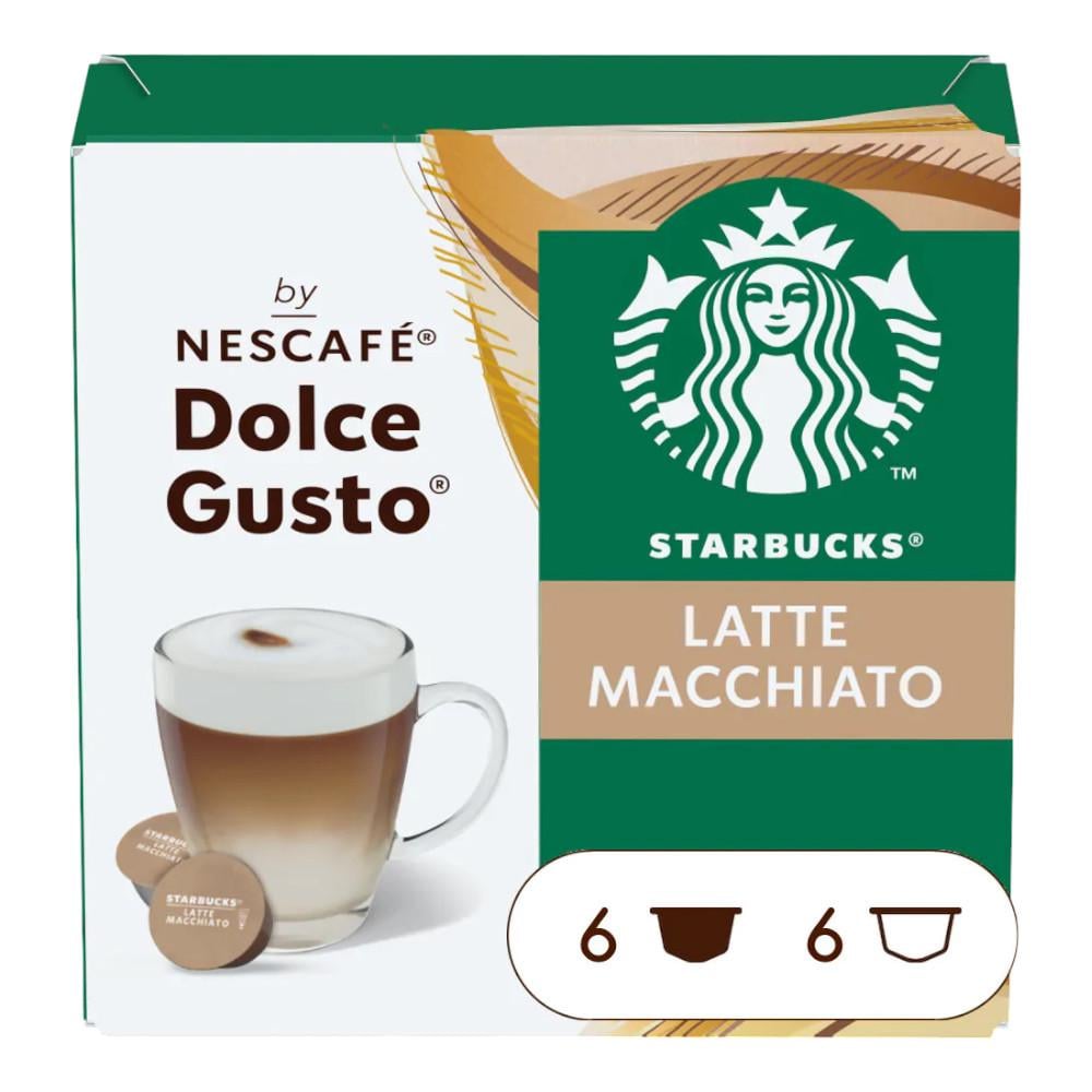 Кофе в капсулах STARBUCKS Nescafe Dolce Gusto Latte Macchiato 12 шт.