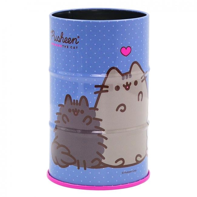 Стакан-подставка бочка YES Pusheen Голубой (708377) Стакан-подставка бочка YES Pusheen Голубой (708377)