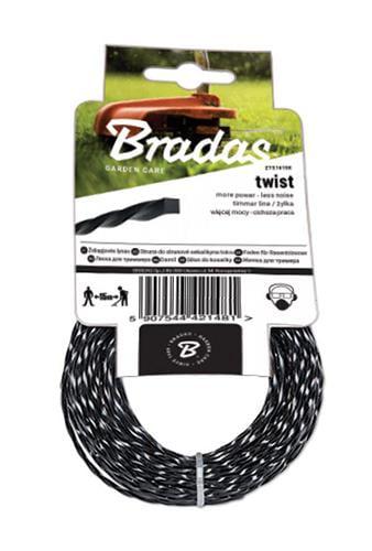 Леска для триммера Bradas Twist 2 мм 15 м (ZTS2015K)