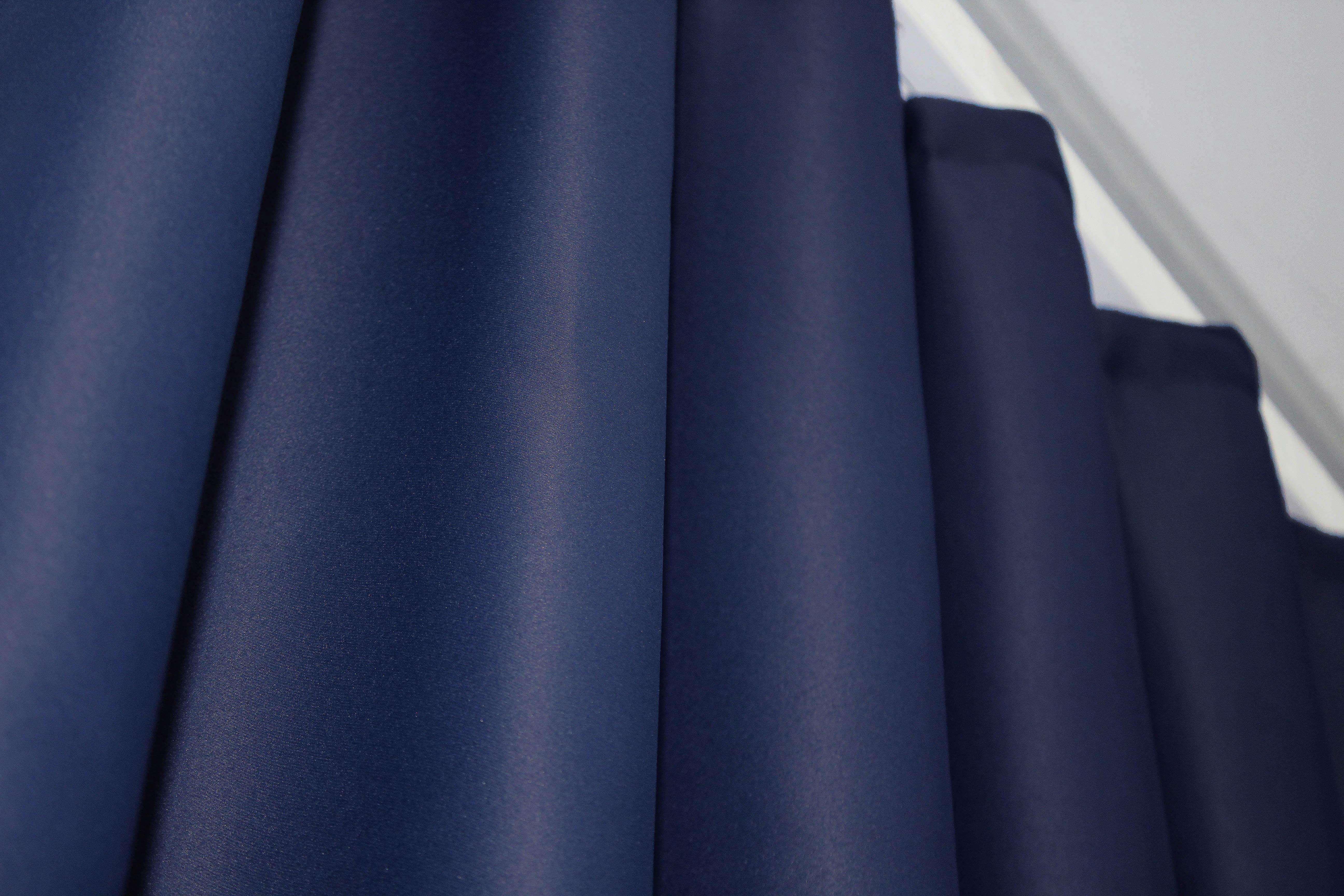 Комплект штор VR-Textil Fusion Dimout №831ш 100х270 см 2 шт. Синий (31-221) - фото 7 Комплект штор VR-Textil Fusion Dimout №831ш 100х270 см 2 шт. Синий (31-221) - фото 7