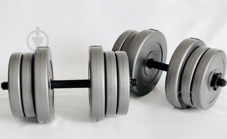 Гантель 1х20 кг Наборная WCG Grey