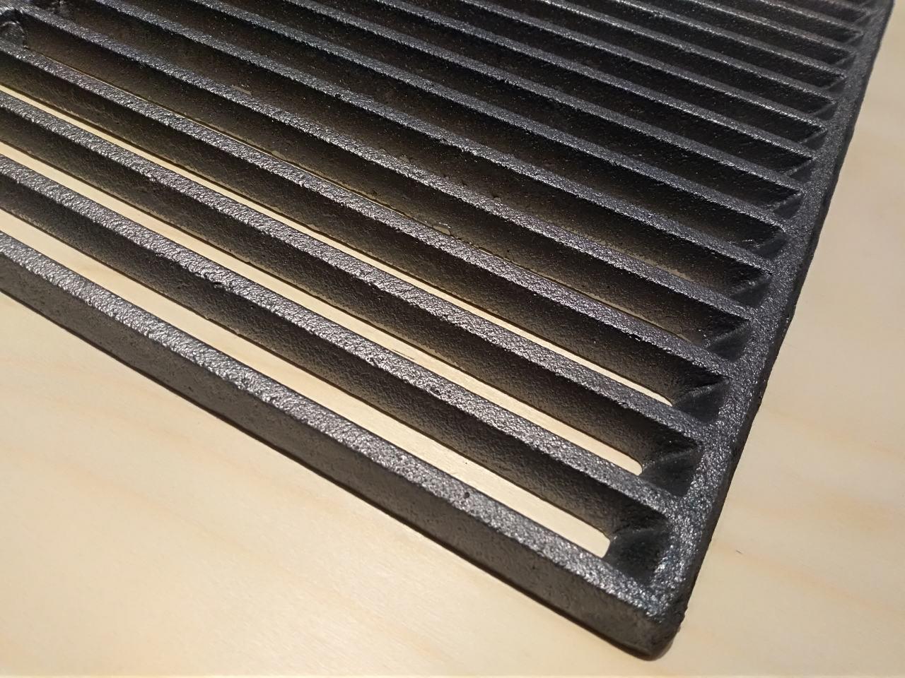 Решетка для гриля чугунная 52х32 см - фото 2 Решетка для гриля чугунная 52х32 см - фото 2