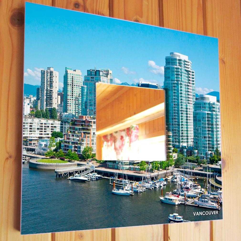 Зеркало декоративное Ванкувер 260х260 мм (M04069)