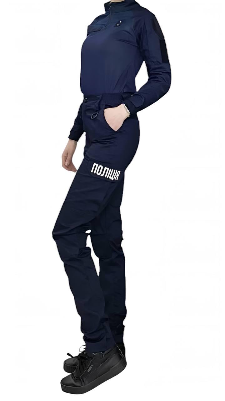 Штани жіночі тактичні Поліція Ріп стоп стрейч р. 48 Темно-синій (34149491)