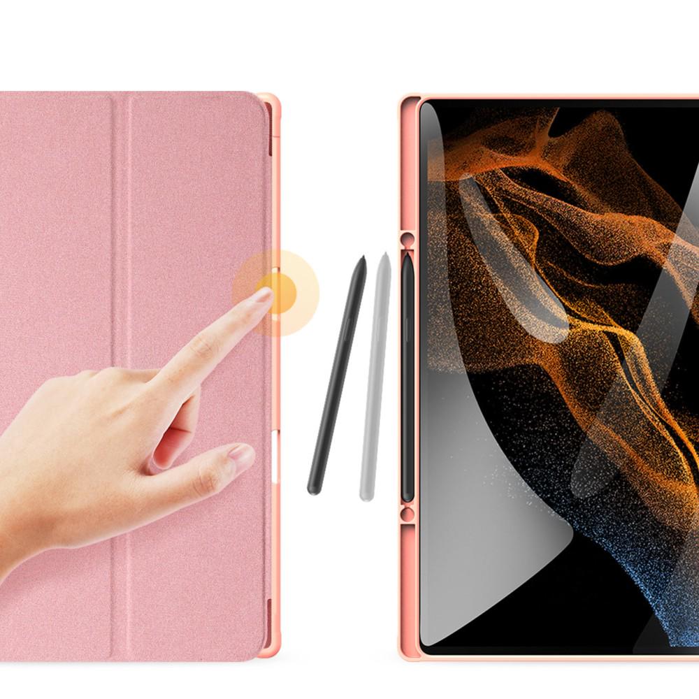 Чехол-книжка Dux Ducis Domo Series для Samsung Galaxy Tab S7/S8 11'' Pink - фото 3