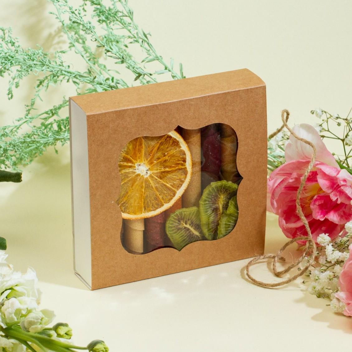 Набір пастили подарунковий Асорті крафт 150 г (FS-05003/6)