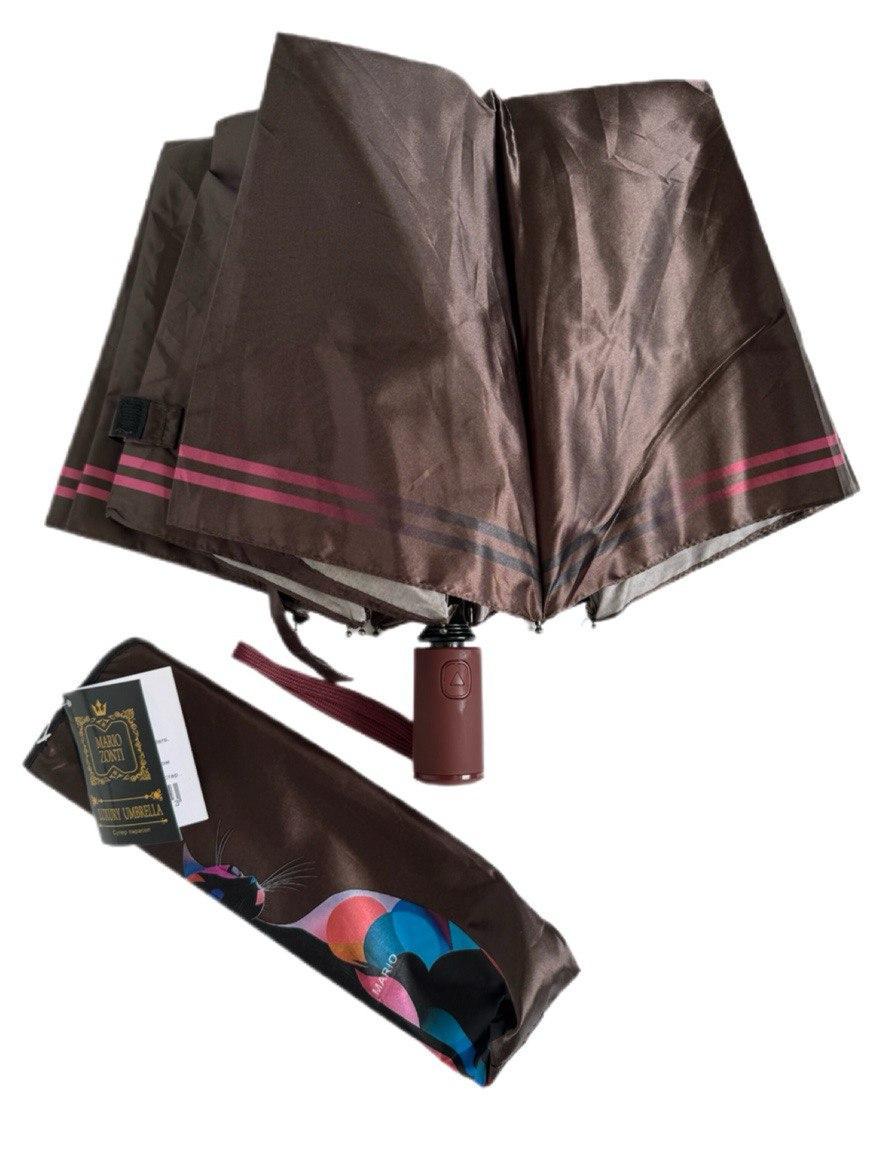 Парасолька напівавтомат Mario з принтом Кішка антивітер (210) - фото 3 Парасолька напівавтомат Mario з принтом Кішка антивітер (210) - фото 3