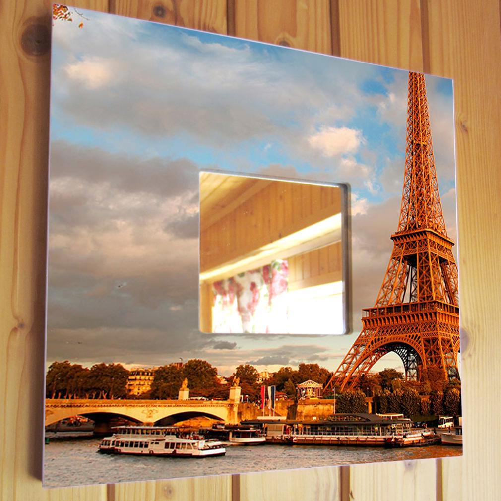 Зеркало декоративное Париж Франция 260х260 мм (M03032) Зеркало декоративное Париж Франция 260х260 мм (M03032)