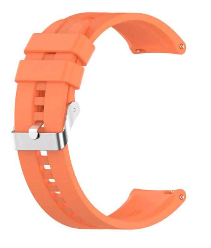 Ремешок для смарт-часов UWatch силиконовый 22 мм Оранжевый (10105818) Ремешок для смарт-часов UWatch силиконовый 22 мм Оранжевый (10105818)