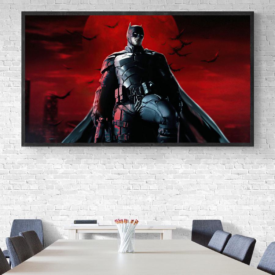 Картина на холсте HolstPrint Batman 50х100 см