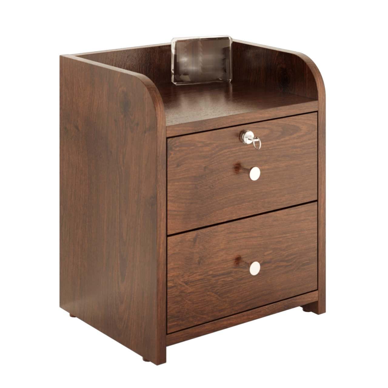 Тумба прикроватная Win Мебель Classic Soft Орех темный (27766421) - фото 4