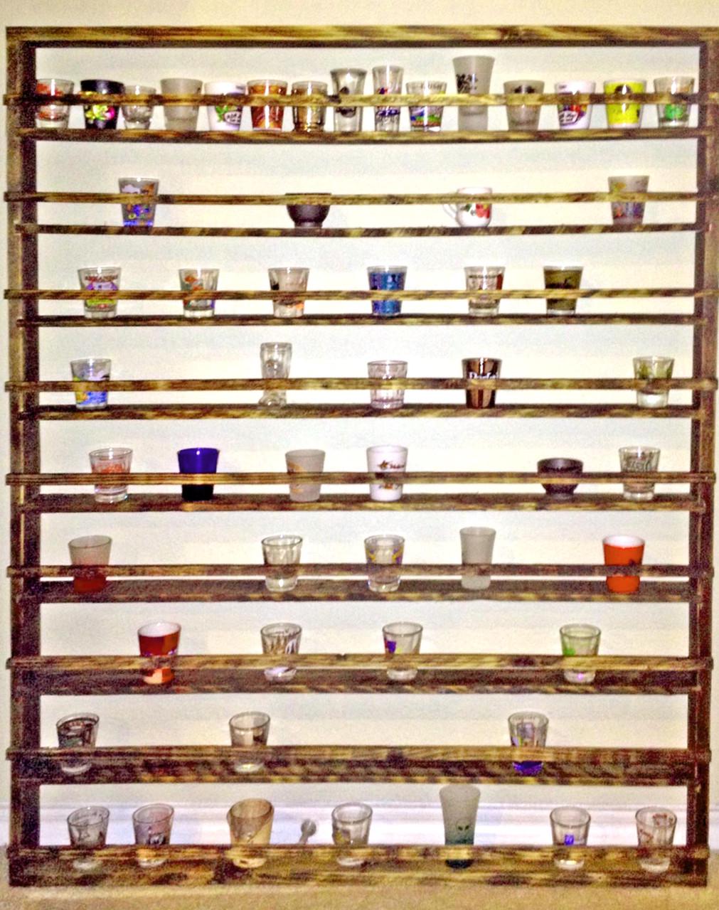 Полка для рюмок из дерева Намли Трюфель (ПДШ-004228) Полка для рюмок из дерева Намли Трюфель (ПДШ-004228)