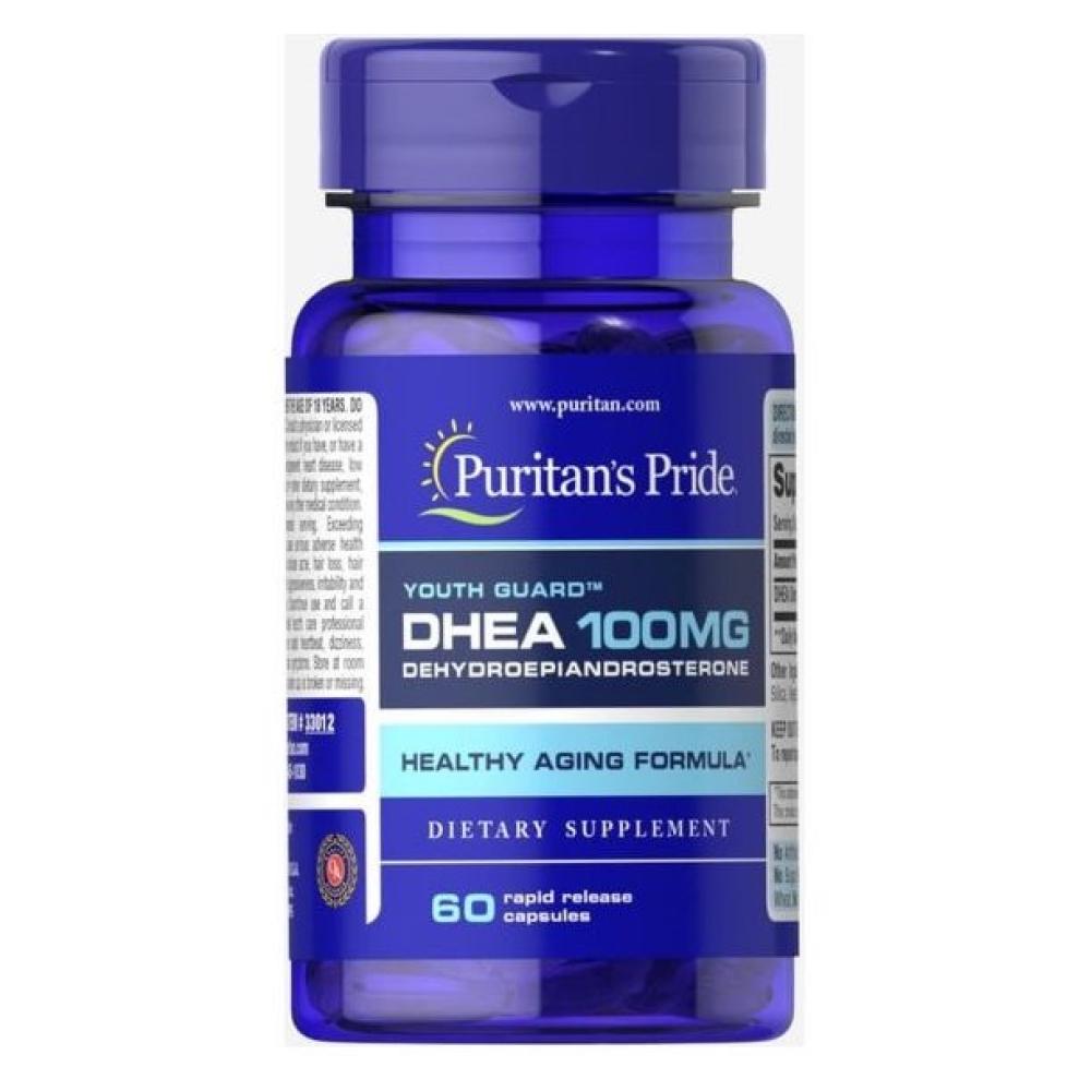 Натуральная добавка DHEA 100 mg healthy aging formula 60 caps (2022-09-0199)