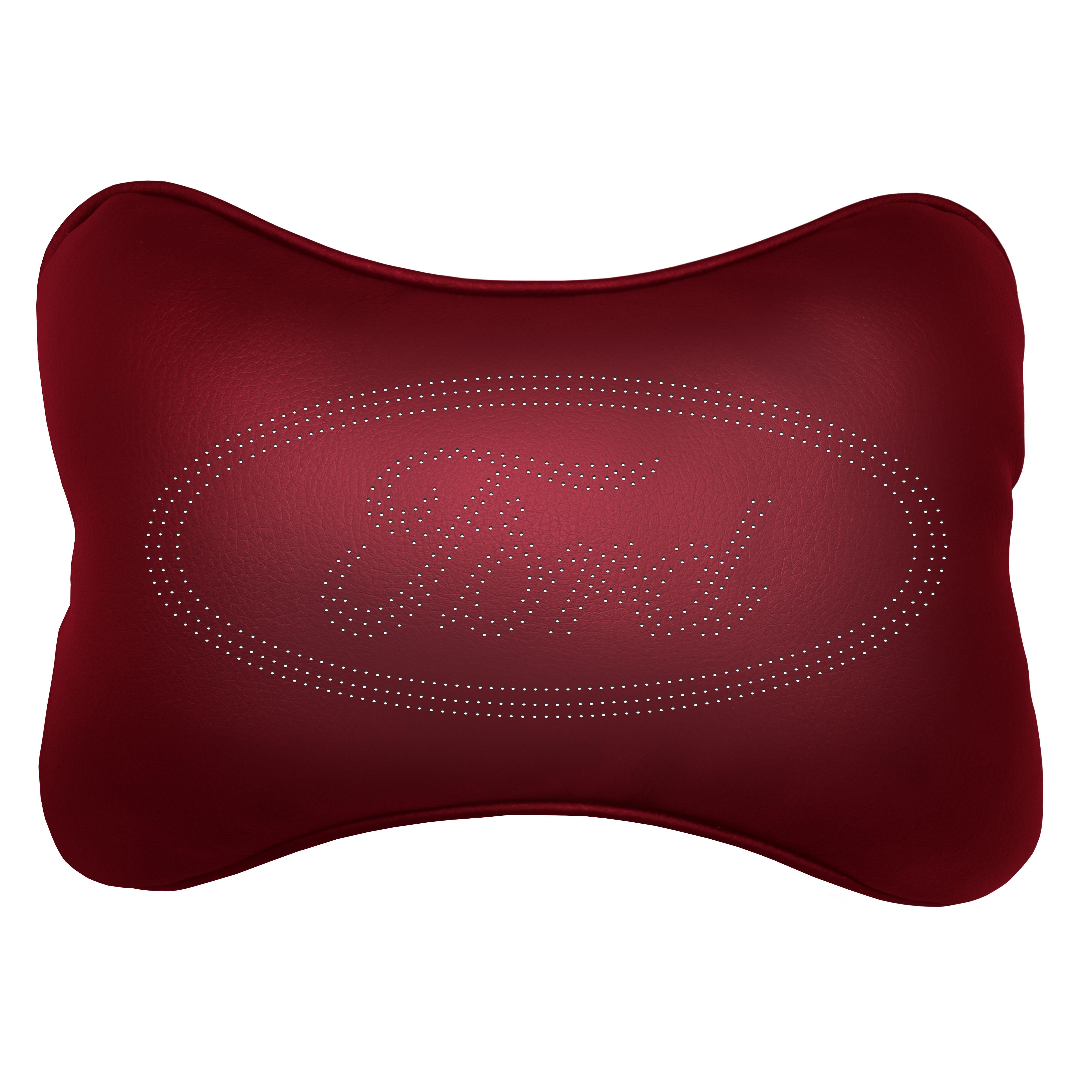 Подушка автомобильная Avtolife Ford для шеи из экокожи Бордовый (AVT-LBU-02) - фото 1 Подушка автомобильная Avtolife Ford для шеи из экокожи Бордовый (AVT-LBU-02) - фото 1