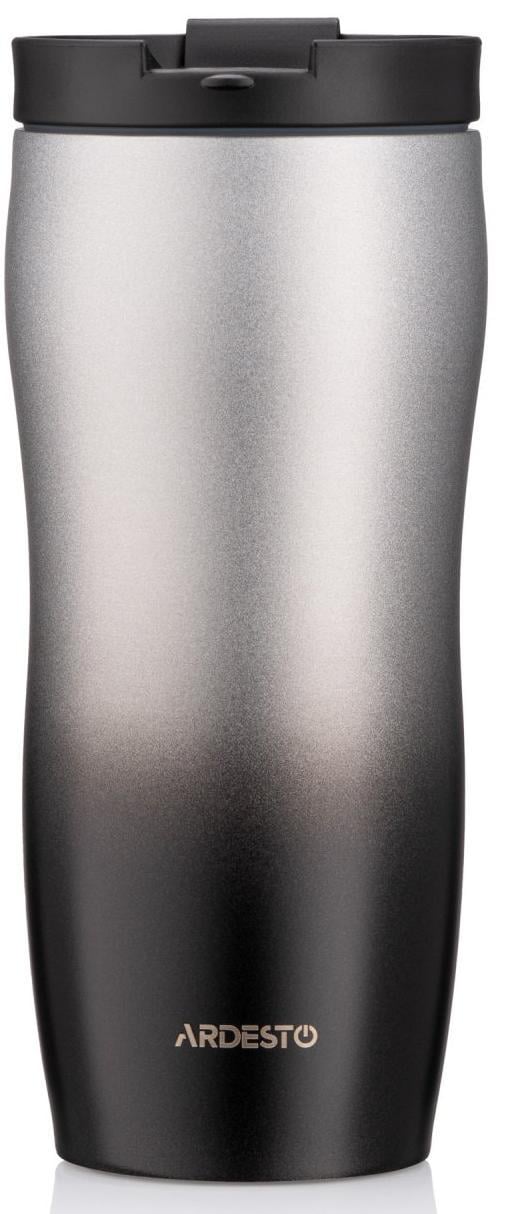 Термочашка Ardesto Metallic 450 мл Black (AR2645BM) - фото 1 Термочашка Ardesto Metallic 450 мл Black (AR2645BM) - фото 1