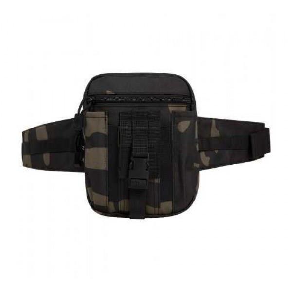 Сумка на пояс бічна Brandit Allround Black Camouflage (8062) - фото 3