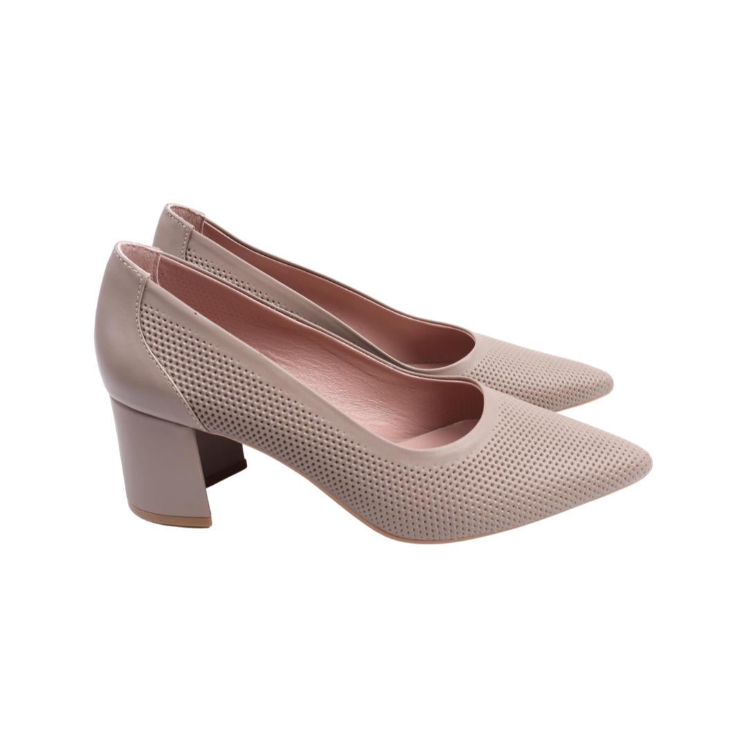 Туфлі жіночі Aquamarin зі шкіри р. 36 Капучіно (2129-22LTP)