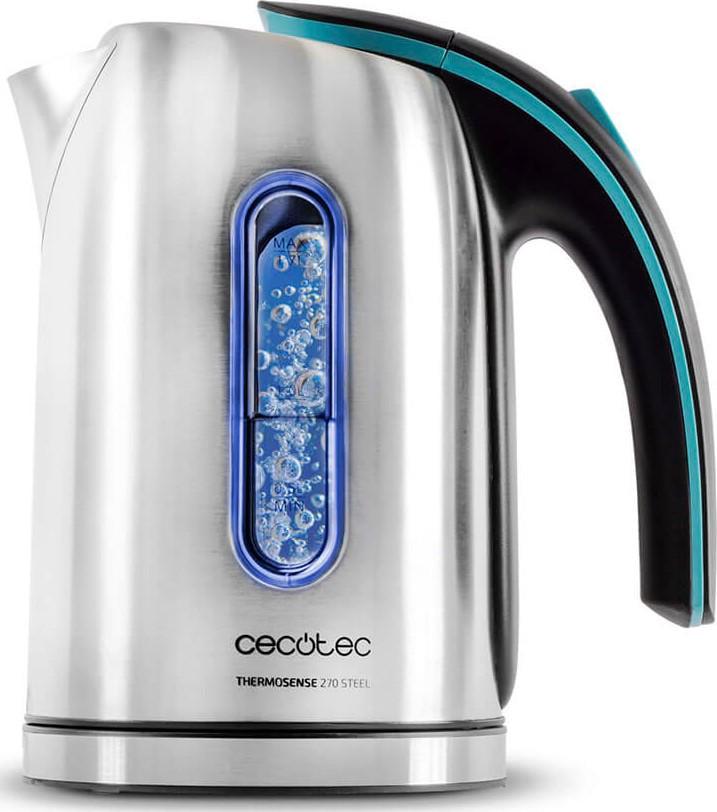 Электрочайник Cecotec ThermoSense 270 Steel CCTC-01514 1,7 л 2200 Вт Серебристый (29924938)