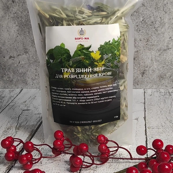 Сбор травяной для разжижения крови 110 г (1769982014)