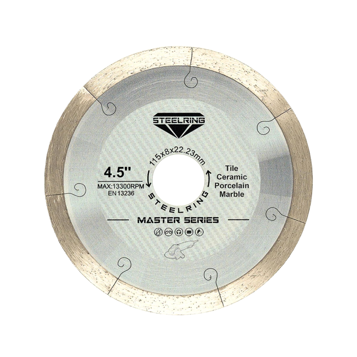 Диск алмазный STEELRING MASTER 115х1,2 мм (UTDS115)