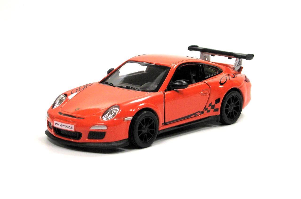 Машина металлическая KT5352W Porsche 911 GT3 RS 2010 (KT5352W Orange)