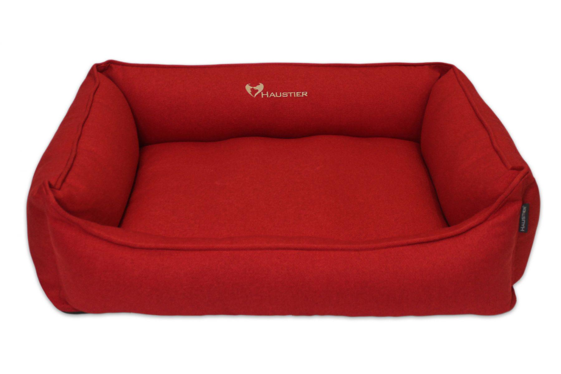 Лежак для собак та котів Haustier Sweet Dreams Red XS 60x45x20 см (B6-7-056)